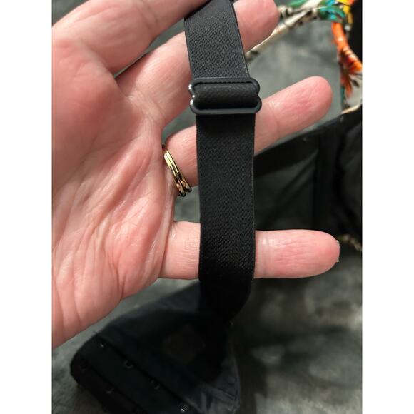 Cacique Bra beautiful colors leopard floral print with lace, Size 42DDD - Picture 5 of 8